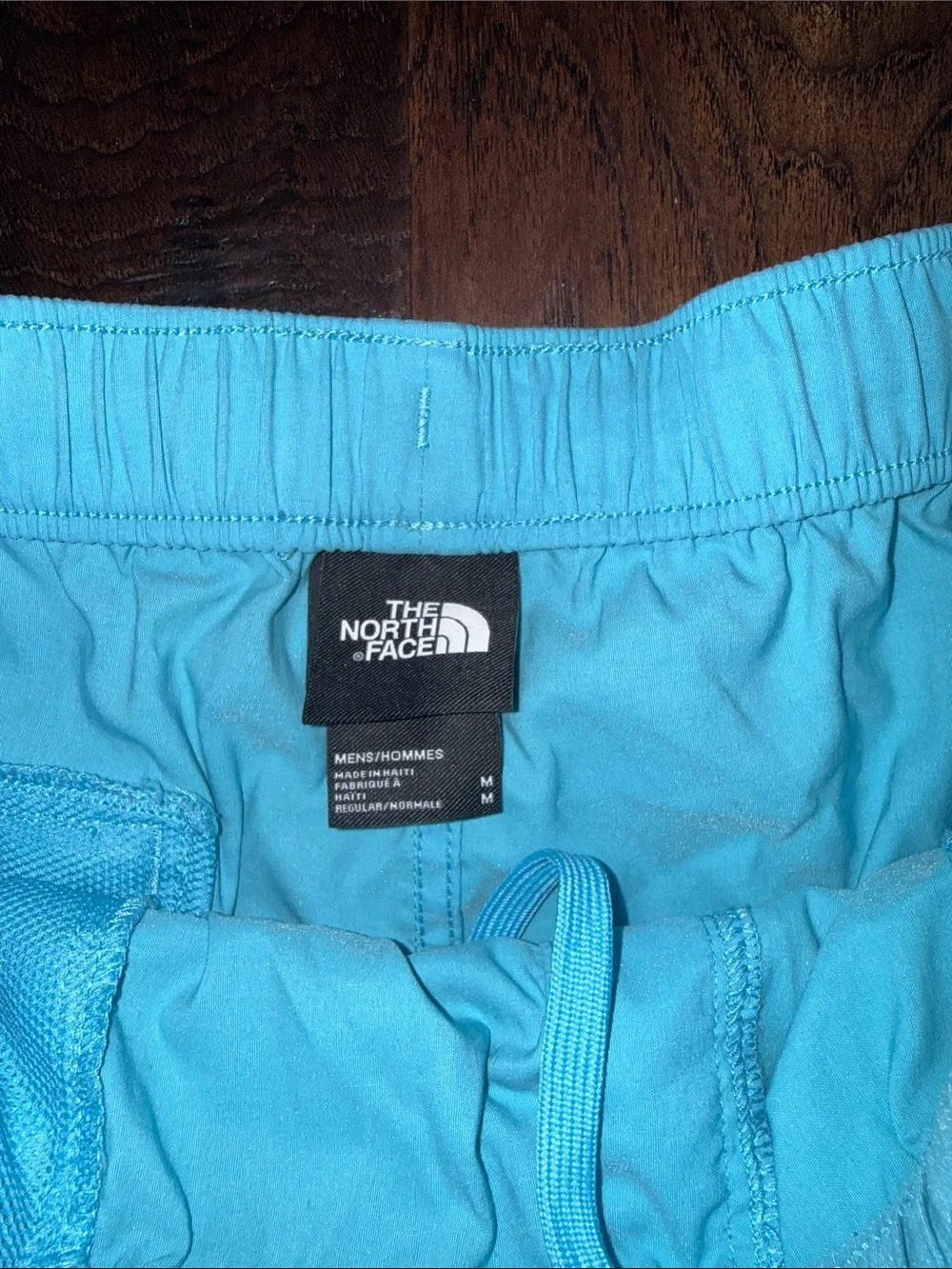 The North Face Men's Pale Blue Swim Board Shorts Medium